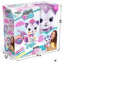 aerografas - Pliušinis žaislas Canal Toys Airbrush Plush Kitty, įvairių spalvų, 25 cm - 2 nuotrauka