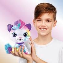 aerografas - Pliušinis žaislas Canal Toys Airbrush Plush Kitty, įvairių spalvų, 25 cm - 5 nuotrauka