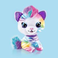 aerografas - Pliušinis žaislas Canal Toys Airbrush Plush Kitty, įvairių spalvų, 25 cm - 6 nuotrauka