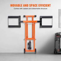 hidraulinis domkratas - VEVOR vejapjovės keltuvas hidraulinis 225 kg oranžinis (Orange) - 7 nuotrauka