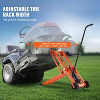 hidraulinis domkratas - VEVOR vejapjovės keltuvas hidraulinis 225 kg oranžinis (Orange) - 9 nuotrauka