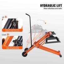 hidraulinis domkratas - VEVOR vejapjovės keltuvas hidraulinis 225 kg oranžinis (Orange) - 10 nuotrauka