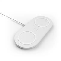 belkin wireless charging - Belkin Boost Charge Dual Wireless Charging Pads White - 1 nuotrauka