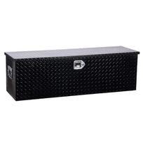 kemperis - VEVOR Aliumininė įrankių dėžė sunkvežimio lovai Juoda (Black) - 4 nuotrauka