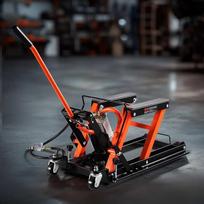rampa automobiliui - VEVOR Hidraulinis ir pneumatinis motociklo keltuvas 1500 kg - 5 nuotrauka