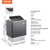 vevor 8 kw - VEVOR 8 kW, 8-12 m³ - 6 nuotrauka