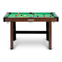 neo - Neo-Sport Biliardo stalas NS-807 Tamsiai rudas - 4 nuotrauka
