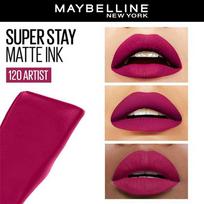 maybelline new york super stay matte - Maybelline SuperStay Matte Ink skysti lūpų dažai - 120 Artist - 3 nuotrauka