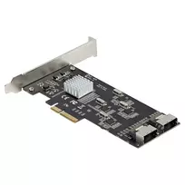 pcie laidas - StarTech 8 PORT SATA 6GBPS PCIE CARD/. - 10 nuotrauka