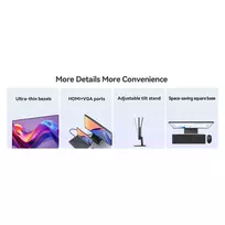 2560x1440 ips 27 monitoriai - Koorui E2721F 27", IPS, FHD, 100Hz - 6 nuotrauka