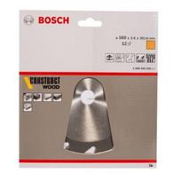 pjovimo diskas 160 - Pjovimo diskas medienai Bosch CONSTRUCT WOOD; 160x2,6x20,0 mm; Z12; 12° - 2 nuotrauka