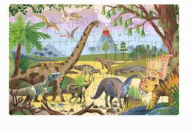 delione dinozauras - APLI KIDS tamsoje šviečianti dėlionė Dinozaurai, 60 det., APLI19435 - 4 nuotrauka