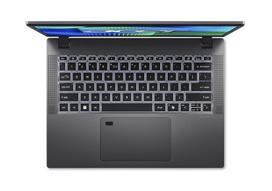 acer travelmate 16gb - Acer TravelMate TMP214-55-G2-TCO-366Q, 14", Intel Core 3 100U, 16 GB, 512 GB, WUXGA, Intel Iris Xe Graphics, Windows 11 Pro, Grey (Pilkas) - 6 nuotrauka