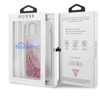 mini telefonai - Guess "GUHCP12SGLVSPI Liquid Glitter Vintage Cover iPhone 12 mini" Pink - 3 nuotrauka