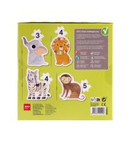 apli kids - APLI Mano pirmoji dėlionė Savana, 16 det. - 3 nuotrauka