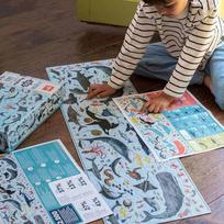 apli kids - APLI KIDS Nykstantys jūrų gyvūnai APLI19696, 200 det. - 2 nuotrauka