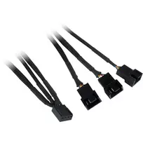 korpuso ventiliatoriai rgb - Inter-Tech Argus RS-04 RGB 120mm Black (juodas) - 2 nuotrauka