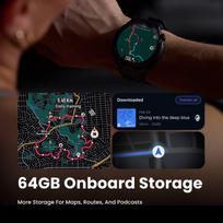 amazfit balance - Amazfit Balance 3 51 mm Titanium Black (juodas) - 4 nuotrauka
