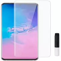 telefonu klijai - Apsauginis stiklas Evelatus         Samsung      S20 Ultra 3D Hot Bending UV Glue - 2 nuotrauka