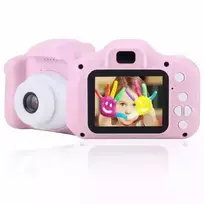 skaitmeninis fotoaparatas rozinis -  CP X2 Kids, rožinė - 3 nuotrauka
