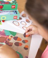 Apli Kids Lipdukų žaidimas „Ladybug“