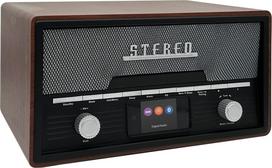 retro - DENVER MDA-525DW Tamsi mediena (Dark Wood) - 2 nuotrauka