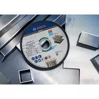metalo pjovimo diskai 125 mm - Pjovimo diskas Bosch, 125 mm x 1.6 mm x 22 mm - 4 nuotrauka