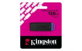 blue technology - Kingston Technology DataTraveler Exodia 128GB Juodas/Mėlynas (Black/Blue) - 4 nuotrauka