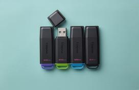 blue technology - Kingston Technology DataTraveler Exodia 128GB Juodas/Mėlynas (Black/Blue) - 6 nuotrauka