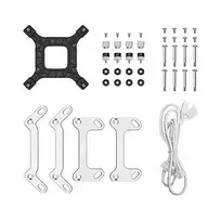 ausintuvas cpu am4 - DeepCool LQ240 WH White 240 mm CPU Cooler - 3 nuotrauka