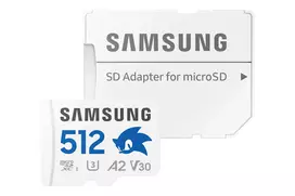 atminties kortele v30 - Samsung Sonic PRO Plus 512GB microSDXC UHS-I Class 10 + SD Adapter - 7 nuotrauka