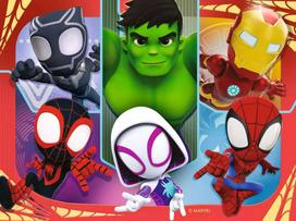 amazon lt - Ravensburger Spidey & His Amazing Friends 4in1, 72 det. - 2 nuotrauka