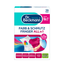 skalbiniams - Dr. Beckmann Skalbimo lapeliai All in 1, 20 vnt. - 2 nuotrauka