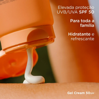 kremai nuo saules spf 50 200ml - ISDIN Fotoprotector Gel Kreminis SPF50, 200ml - 3 nuotrauka