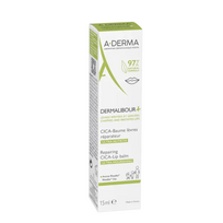 a derm - A-Derma Dermalibour+ Repairing Cica-Lip Balm lūpų balzamas 15 ml - 2 nuotrauka