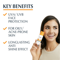 eucerin spf 50 oil - Eucerin Oil Control Dry Touch SPF50+, 50 ml - 2 nuotrauka