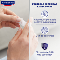 hansaplast sensitive -  HANSAPLAST pleistrai SENSITIVE, 20 vnt. - 4 nuotrauka