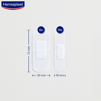 hansaplast sensitive -  HANSAPLAST pleistrai SENSITIVE, 20 vnt. - 6 nuotrauka