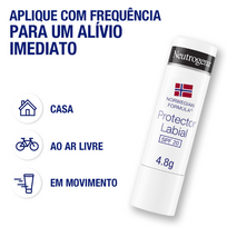 lupu balzamas spf - Neutrogena Lip Care, 4.8 g - 2 nuotrauka