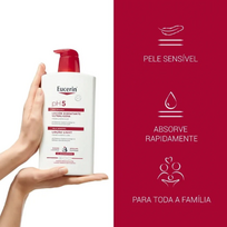eucerin ph5 -  Eucerin pH5 Ultra Light, 1000 ml - 3 nuotrauka