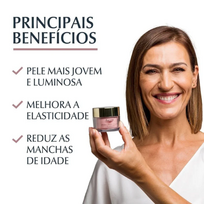 spf30 veido - EUCERIN HYALURON-FILLER + elastingumas rožinis (Rosé) dieninis kremas SPF30, 50 ml - 2 nuotrauka
