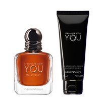 rinkinys - Giorgio Armani Stronger With You Intensely dovanų rinkinys 50 ml EDP + 75 ml dušo želė - 3 nuotrauka