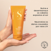 semi di lino plauku kauke - Alfaparf Milano After Sun Treatment Drėkinantis kondicionierius po saulės 200ml - 3 nuotrauka