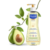naujagimiems - Mustela Bébé Cleansing Oil 500ml - 2 nuotrauka