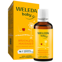 kudikiams putimo - WELEDA aliejus kūdikiams nuo pilvuko pūtimo CALENDULA BABY, 50 ml - 2 nuotrauka