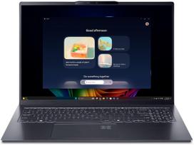 Acer Swift Go 16 AI SFG16-61-R16U, Ryzen AI 7 350, 32 GB, 1 TB, 16", Windows 11, Pilkas (Gray)