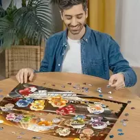 ravensburger puzzle 1000 - Ravensburger Gelini kuria muziką, 1000 det. - 2 nuotrauka