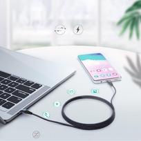 60w type c - Choetech XCC-1003 USB Type C - USB Type C 60W 5A 2m Black - 4 nuotrauka