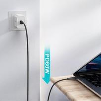 60w type c - Choetech XCC-1003 USB Type C - USB Type C 60W 5A 2m Black - 9 nuotrauka