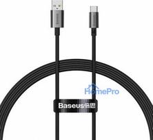 kabelis baseus usb type c 100w - Baseus Superior USB-A į USB-C laidas 100W 1m Juodas (Black) - 2 nuotrauka